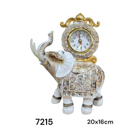 RELOJ ELEFANTE BLANCO